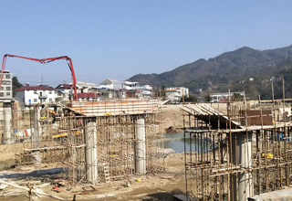 金寨县青山镇马冲公路桥工程